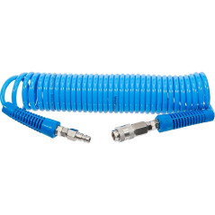 Tuyau Spiralé à Air Comprimé 6 m - Résistant et Flexible - - BGS