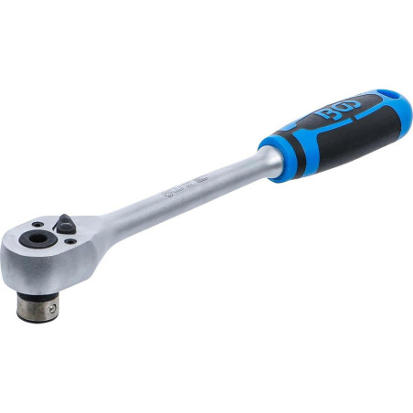 Cliquet à Embout Extra L. 10 mm (3/8) 240 mm - Précision et Confort d Utilisation, Chrome-Vanadium - D-Work