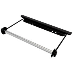 Support à Rouleaux de Papier pour Servante d Atelier PROFI - 21,2x5,6x37,7 cm - Acier, Robuste et Pratique - - BGS