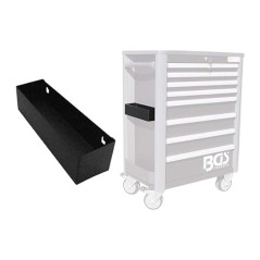 Support à Rouleaux de Papier pour Servante d Atelier PROFI - 21,2x5,6x37,7 cm - Acier, Robuste et Pratique - - BGS