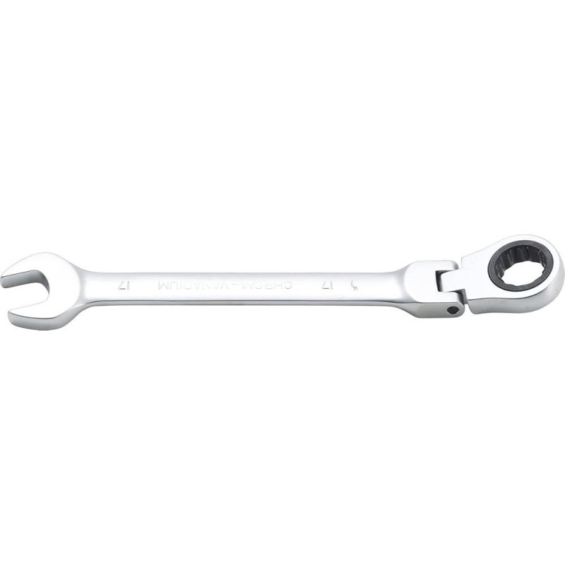 Clé Mixte à Cliquet à Couder 17 mm - - Précision et Confort d Utilisation - BGS
