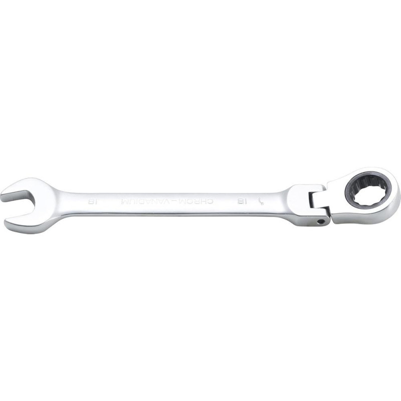Clé Mixte à Cliquet à Couder 18 mm - - Précision et Confort d Utilisation - BGS