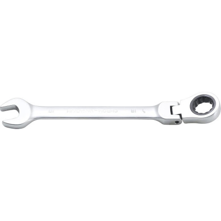 Clé Mixte à Cliquet à Couder 18 mm - - Précision et Confort d Utilisation - BGS