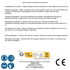 Vis de Pression M12 - Démontage Moyeu de Roue - - Pratique et Robuste - BGS