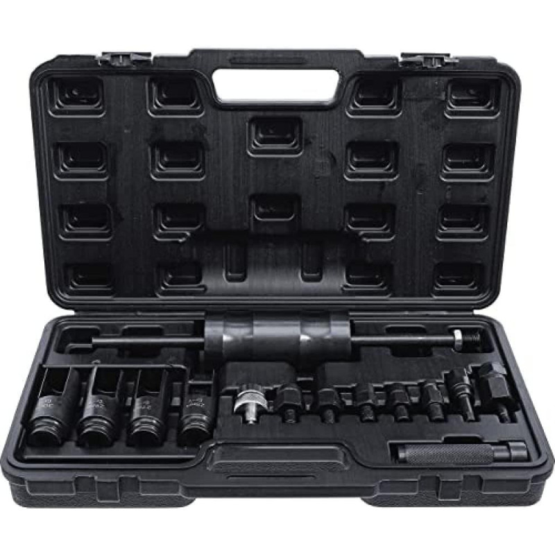 Jeu d Extracteurs d Injecteurs CDI 14 pcs - Acier Robuste - Extraction Facile et Sécurisée, Pro - D-Work