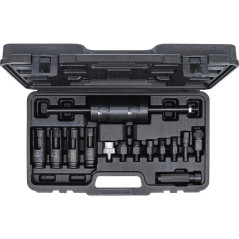 Jeu d Extracteurs d Injecteurs CDI 14 pcs - Extraction Facile et Sécurisée, Pro, Acier Robuste - D-Work