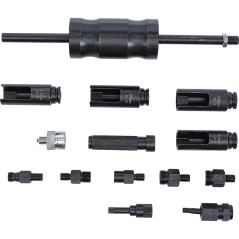 Jeu d Extracteurs d Injecteurs CDI 14 Pièces - Acier Robuste - Extraction Facile et Sécurisée - BGS