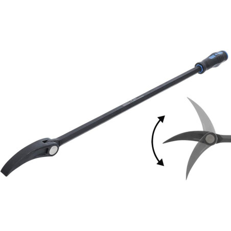 Pied de Biche Articulé 615 mm - Acier Robuste - Levier Puissant et Précis - BGS