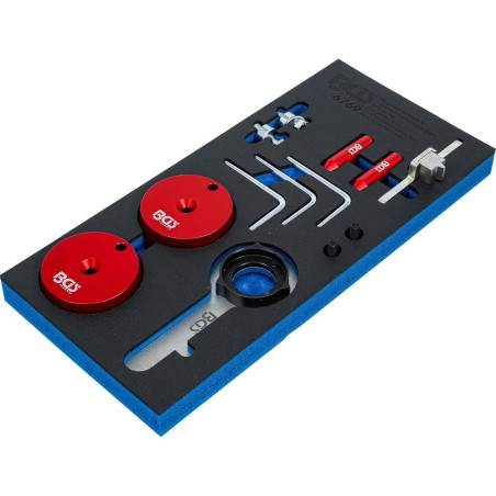 Insert de Servante d Atelier 1/3 - Coffret de Calage pour Ford 2.0TDCi EcoBlue - Organisation et Protection Optimale - BGS