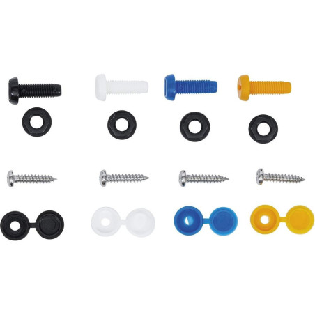 Assortiment de Vis, Écrous et Capuchons 400 pièces - - Fixation Complète et Polyvalente - BGS