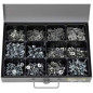 Assortiment de Vis, Écrous et Capuchons 400 pièces - - Fixation Complète et Polyvalente - BGS