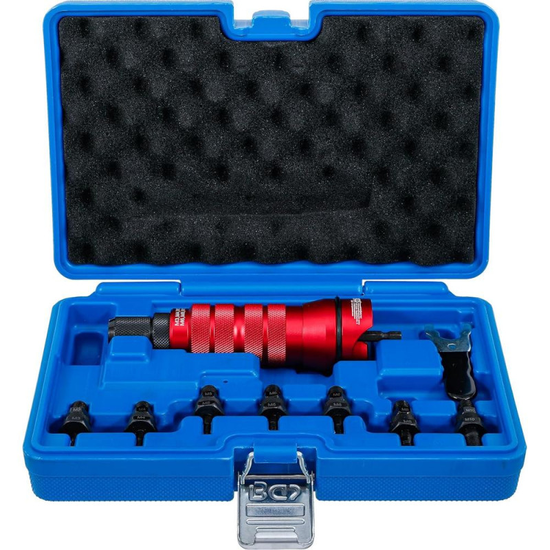 Mandrin à River Métal M3 à M10 - Exécution Métal - Fixation Robuste et Polyvalente, Pro - D-Work Mandrin à River Métal M3 à M10 - Exécution Métal - Fixation Robuste et Polyvalente, Pro - D-Work