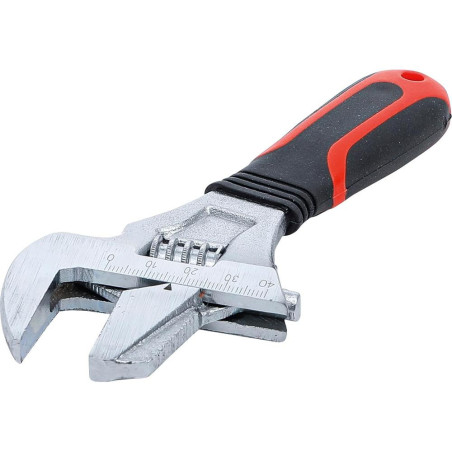 Clé à Molette 38 mm - Poignée Plastique - Ajustable et Pratique pour Bricolage - BGS