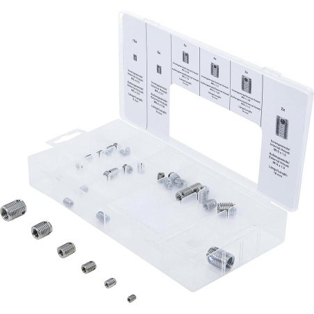 Assortiment de Tarauds Autocoupants 32 Pièces - Acier, Précision et Polyvalence - BGS