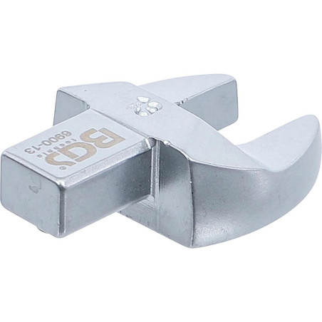Clé Plate 13 mm - Empreinte 9 x 12 mm - Acier Résistant - Précision et Durabilité, Pro - D-Work