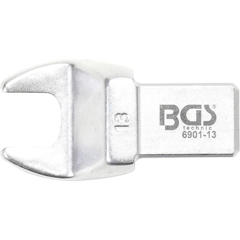 Clé Plate 13 mm - Empreinte 14x18 mm - Acier Résistant - Prise Fiable et Durable - BGS