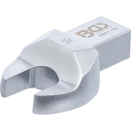 Clé Plate 16 mm - Empreinte 14 x 18 mm - Acier Résistant - Précision et Durabilité - BGS
