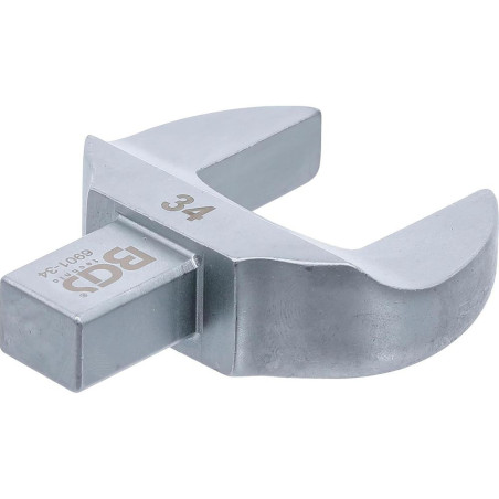 Clé Plate 34 mm - Empreinte 14 x 18 mm - Acier Résistant - Précision et Durabilité - D-Work