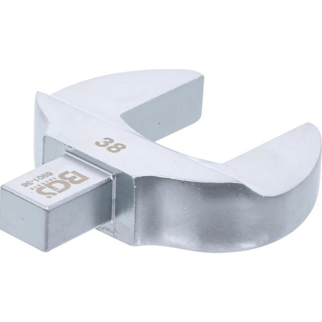 Clé Plate 38 mm - Empreinte 14 x 18 mm - Acier Résistant - Précision et Durabilité, Pro - D-Work