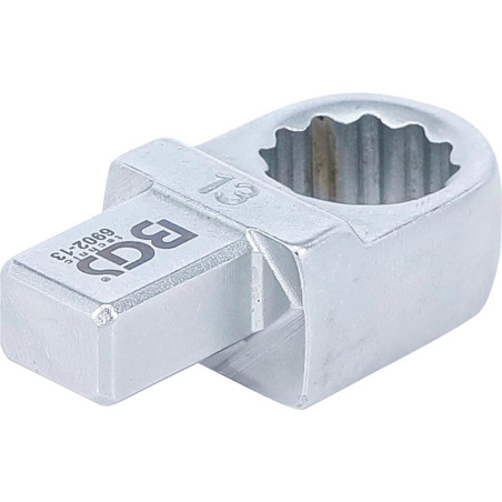 Clé Annulaire 13 mm - Empreinte 9 x 12 mm - Acier Résistant - Précision et Durabilité, Pro - D-Work