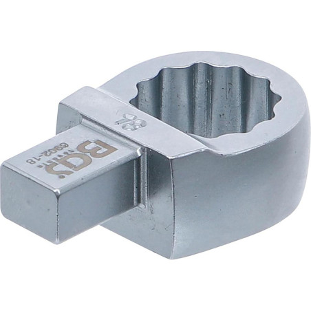 Clé Annulaire 18 mm - Empreinte 9 x 12 mm - Acier Résistant - Précision et Durabilité, Pro - D-Work