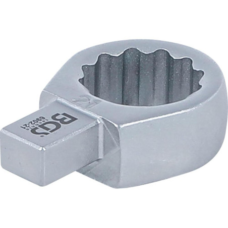 Clé Annulaire 21 mm - Empreinte 9 x 12 mm - Acier Résistant - Précision et Durabilité, Pro - D-Work