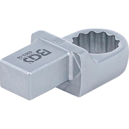 Clé Annulaire 18 mm - Empreinte 14 x 18 mm - Acier Résistant - Précision et Durabilité, Pro - D-Work