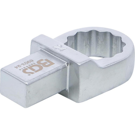 Clé Annulaire 24 mm - Empreinte 14 x 18 mm - Acier Résistant - Précision et Durabilité, Pro - D-Work