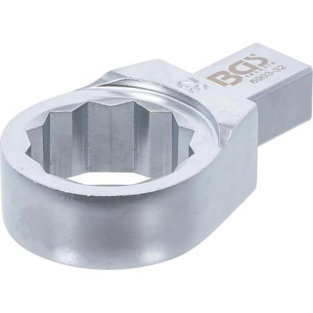 Clé Annulaire 32 mm - Empreinte 14 x 18 mm - Précision et Durabilité, Pro - Acier Résistant - D-Work