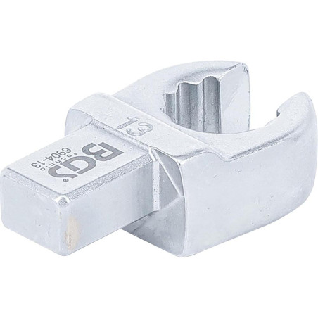 Clé Annulaire Ouverte 13 mm - Empreinte 9 x 12 mm - Acier Résistant - Précision et Durabilité, Pro - D-Work