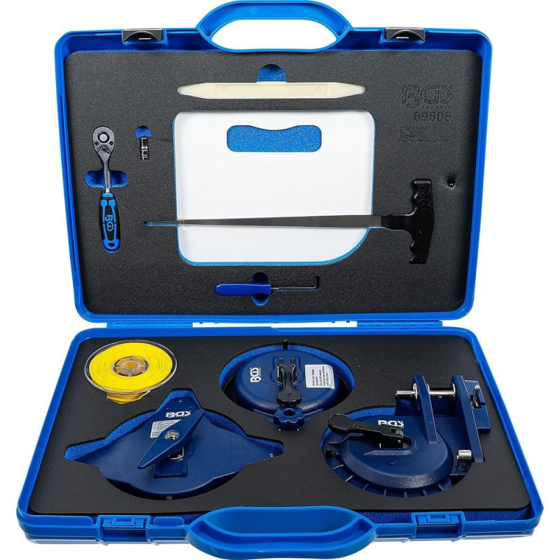 Kit de Ventouses pour Dépose Pare-Brise 10 pièces - Résistant et Pratique - BGS