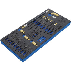 Insert de Servante d Atelier 1/3 - Jeu de 30 Adaptateurs pour Testeur de Compression et Pertes de Pression - - Précision e - BGS
