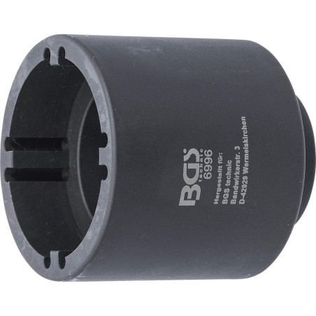 Douille à Ergots pour Transmission - 81x93x100 mm - Acier, Usage MAN - Fixation Précise et Durable - BGS