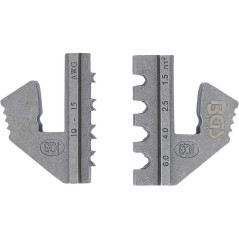 Mâchoires de Serrage pour Connecteurs Solaires Tyco - Dimensions 55x16x66 mm - Compatible Art. 70003 - Fixation Fiable et - BGS