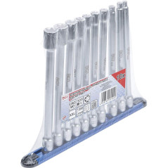 Jeu de Douilles Profil E XXL 10 mm (3/8 ) E6 - E20 - 10 Pièces - - Précision et Robustesse - BGS