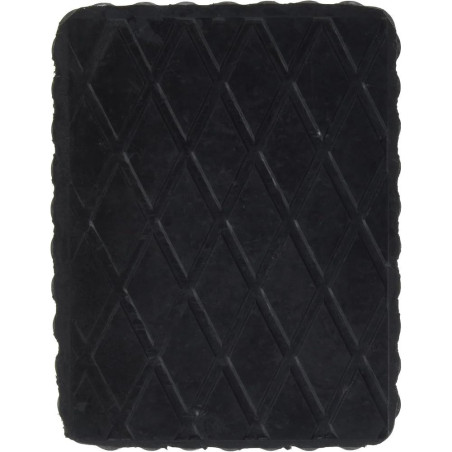 Tampon en Caoutchouc pour Pont Élévateur 160x120x40 mm - Résistant et Antidérapant - BGS