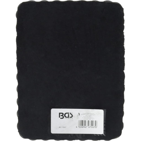 Tampon en Caoutchouc pour Pont Élévateur 160x120x40 mm - Résistant et Antidérapant - BGS