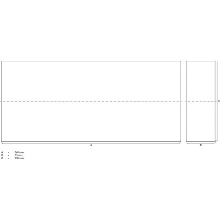 Bloc de Protection pour Pont Élévateur 340x150x55 mm - Résistant et Sécurisant - BGS