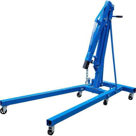 Grue d Atelier 2000 kg - Structure Robuste, Capacité Élevée - Levage Sécurisé et Pratique - BGS
