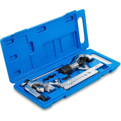 Presse à Collets Doubles avec Coupe-Tubes - 10 Pièces - Acier Robuste - Précision et Polyvalence - BGS