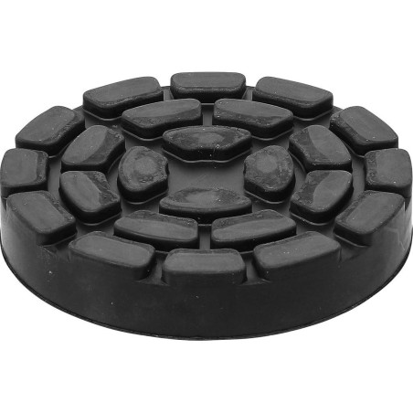 Tampon Caoutchouc pour Pont Élévateur D.130 mm - Résistant et Antidérapant - Pro - D-Work