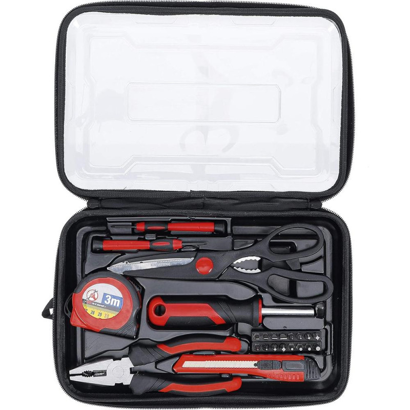 Jeu d Outils 23 Pièces - Ensemble Complet pour Bricolage - Polyvalent et Pratique - BGS
