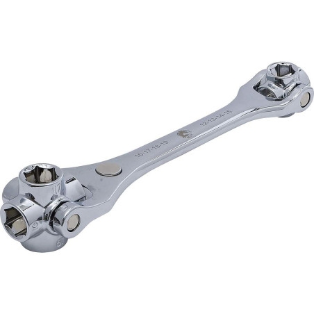 Clé Spéciale 8-en-1 12-19 mm - Multifonction, Compacte et Pratique - BGS