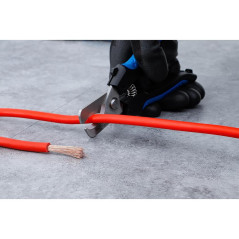 Cisaille à Câble 180 mm - Coupe Précise et Durable, Pro, Acier Inoxydable - D-Work