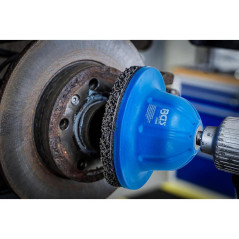 Meuleuse de Moyeu de Roue Ø90 mm - Exécution Plastique - Précision et Durabilité - BGS