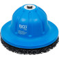 Meuleuse de Moyeu de Roue Ø90 mm - Exécution Plastique - Précision et Durabilité - BGS