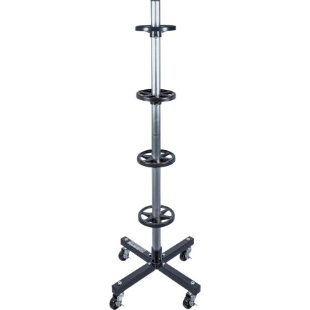Support de Jantes Mobile - 16,1x10,5x59,1 cm - Acier Robuste - Rangement Pratique et Mobile - BGS