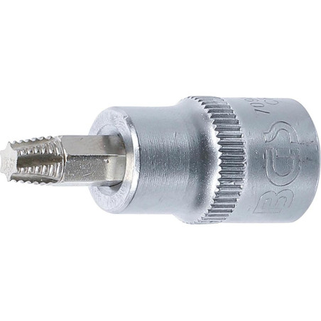 Douille à Embouts Extracteurs de Vis 10 mm (3/8 ) - Pour Profil T Torx Défectueux T30 - Extraction Facile et Précise - BGS