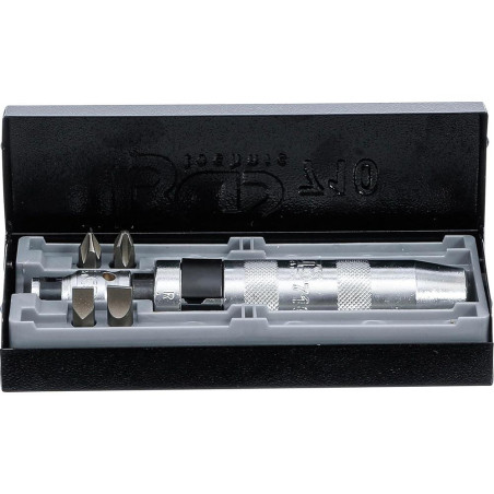 Tournevis Impact avec Embouts 5 pcs - Acier, Résistants et Polyvalents, Pro - D-Work