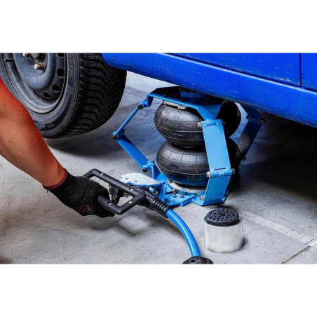 Cric à Soufflet Pneumatique - Max. 445 mm, 2000 kg - Robuste et Pratique - - BGS